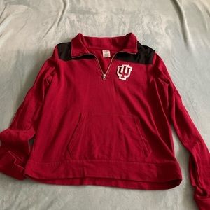 Pink iu quarter zip pullover